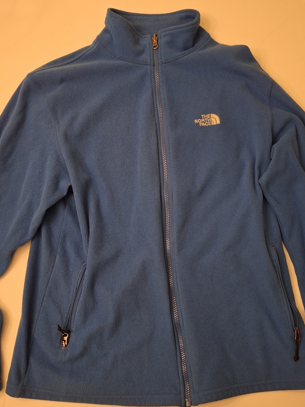 The North Face Men’s Blue Full-Zip Fleece Jacket